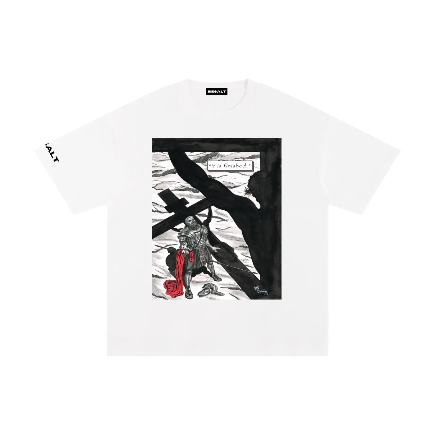 "It Is Finished" T-Shirt | Pure Cotton | White