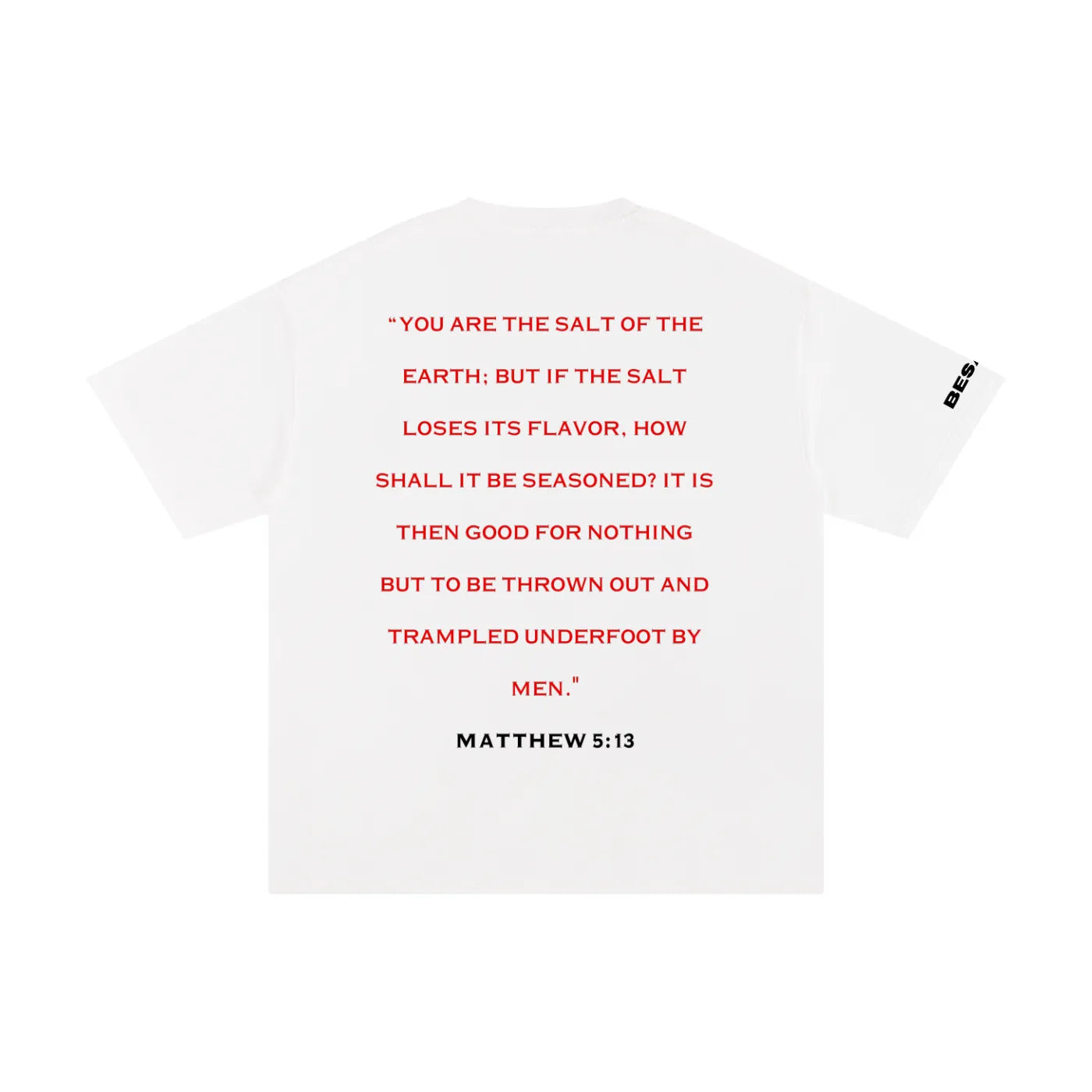 "Queen Esther" T-Shirt | Pure Cotton | White