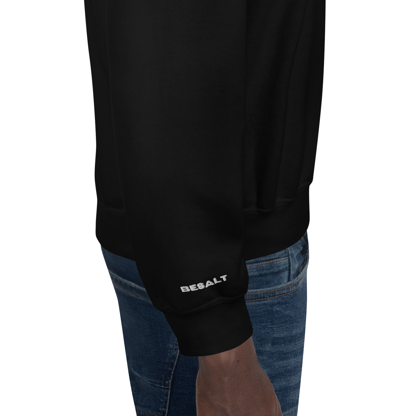 "It Is Finished" Crewneck Sweatshirt | Cotton-Polyester Blend | Black